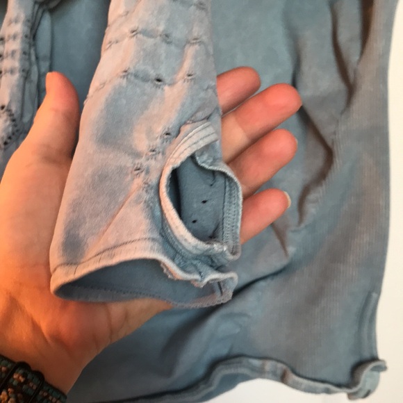 Fp movement free people workout top shirt medium large m l hooded hoodie - Picture 2 of 6